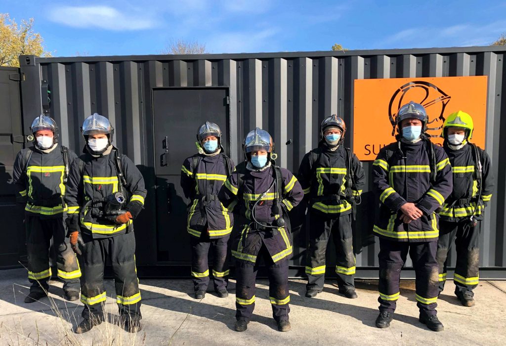 Les pompiers du Lot Formation chef déquipe incendie à Cahors Medialot