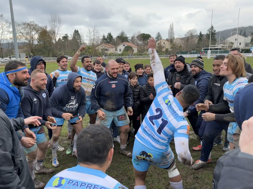 Cahors Rugby Victoire Bonifi E Et D Fense De Fer Contre L V Zou