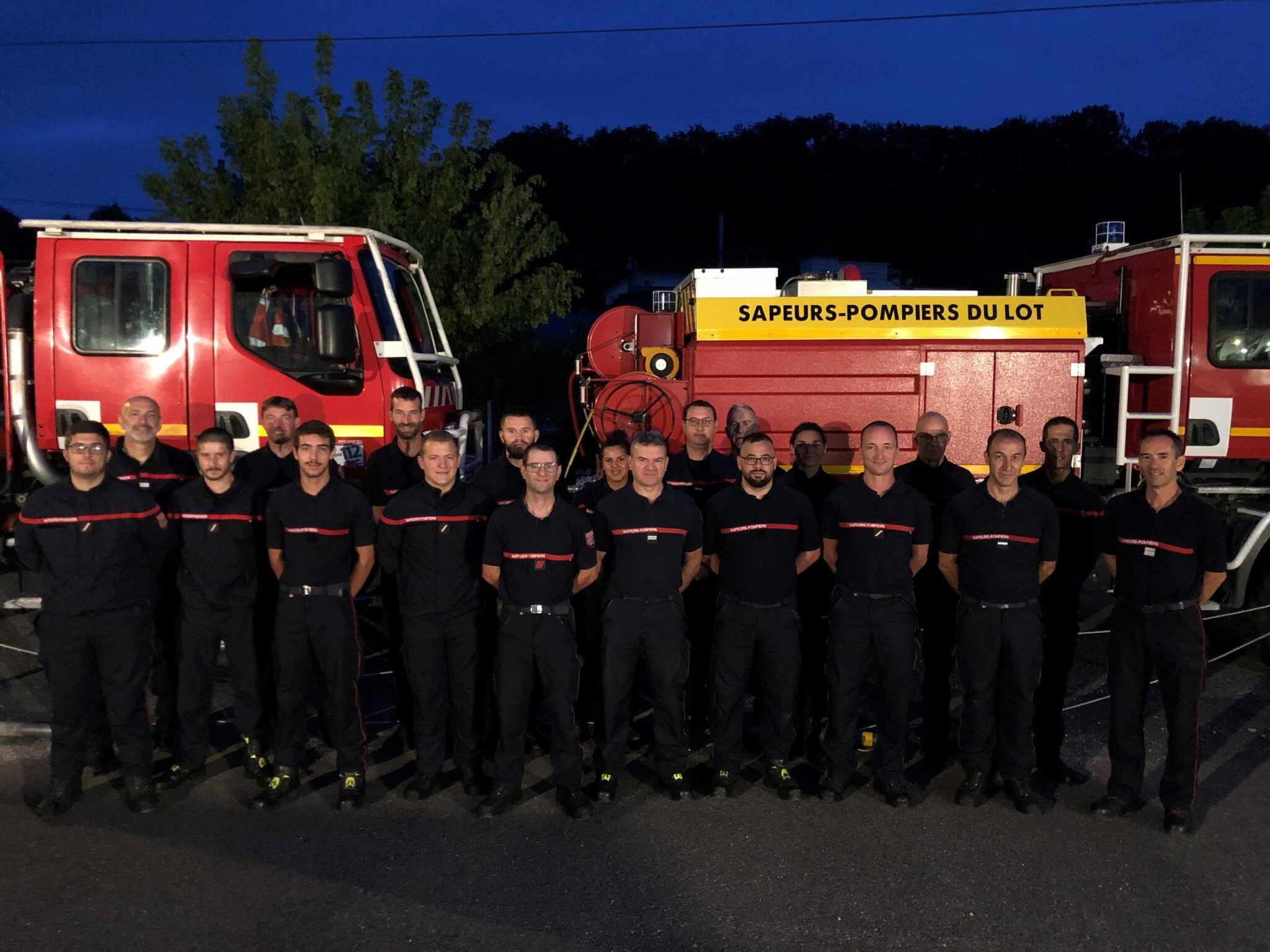 Les Pompiers Du Lot En Renfort Dans Le Sud Est Medialot