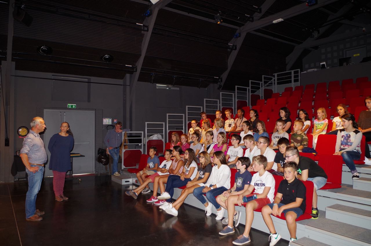 AnglarsJuillac Les collégiens à l’espace Appia Medialot