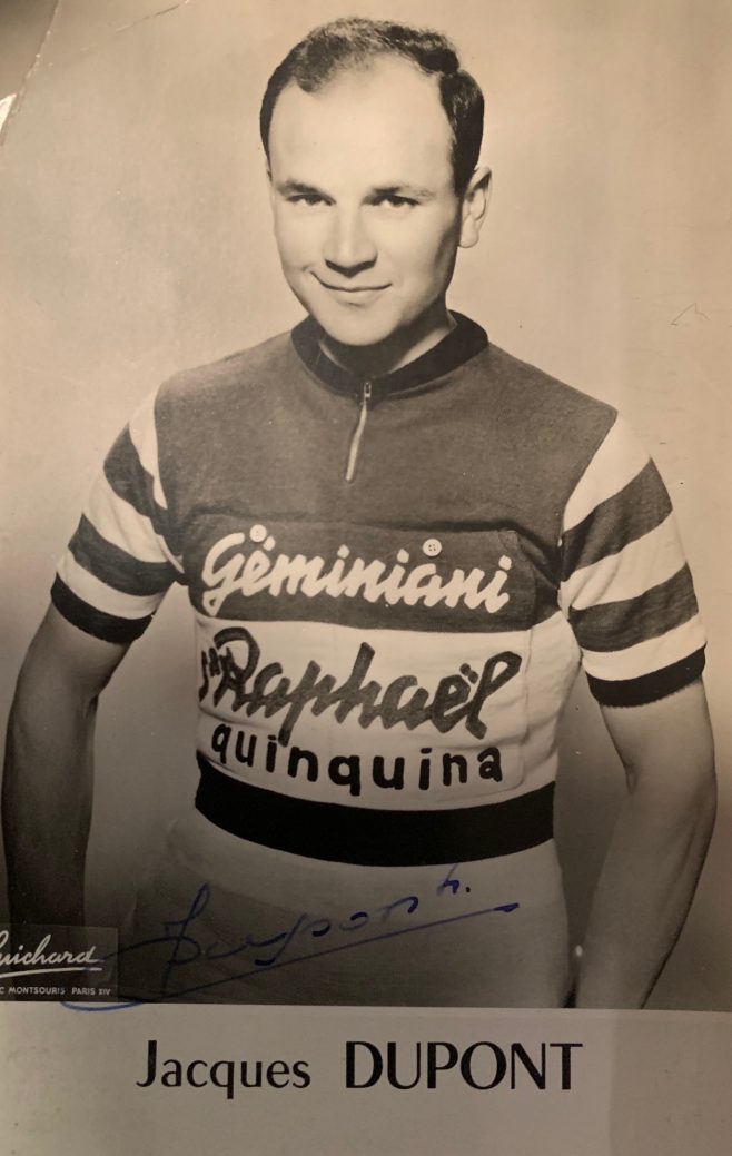Ciclismo - Jacques DUPONT (Miroir Sprint) dédicace