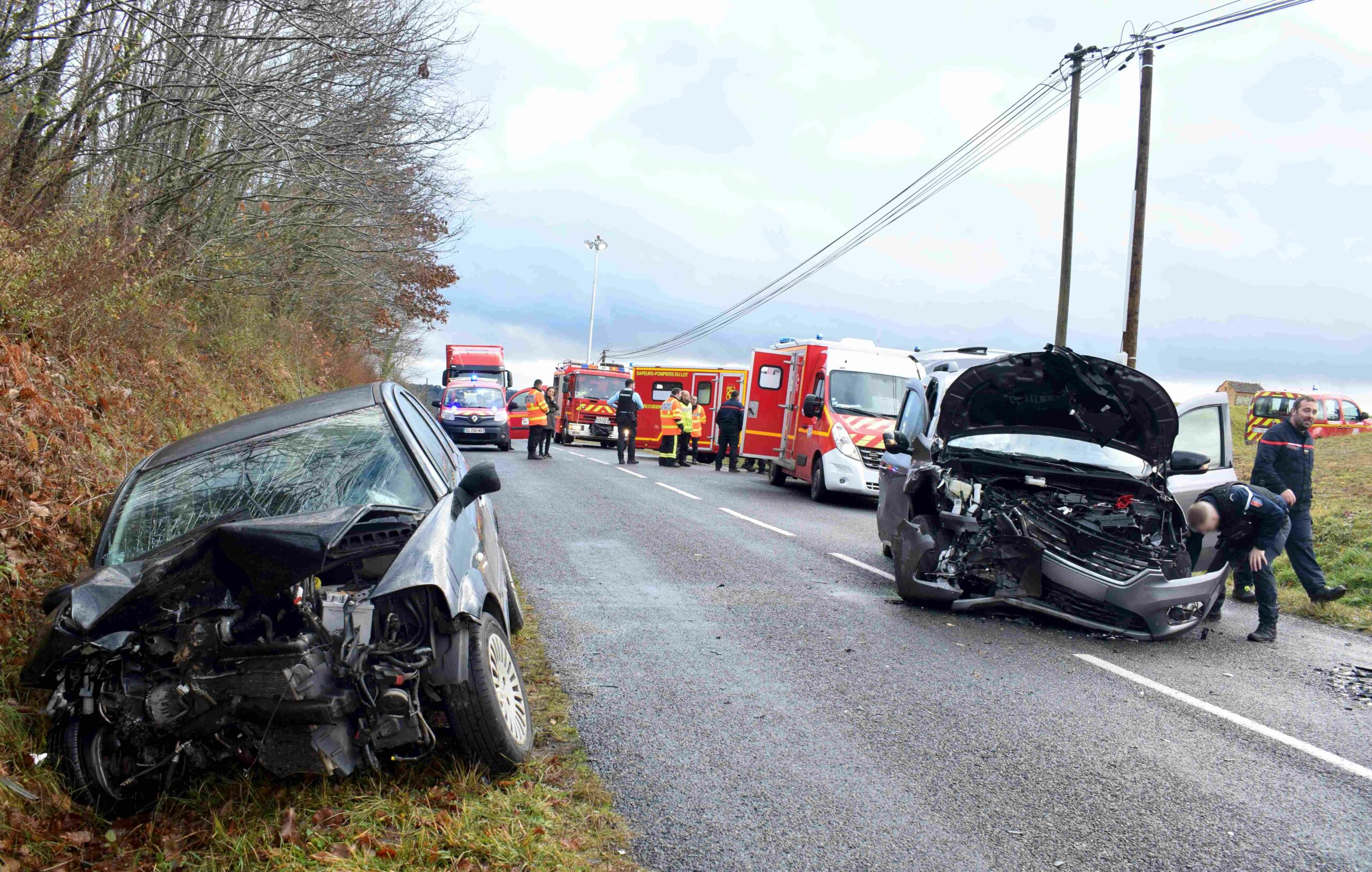 Accident à Medialot