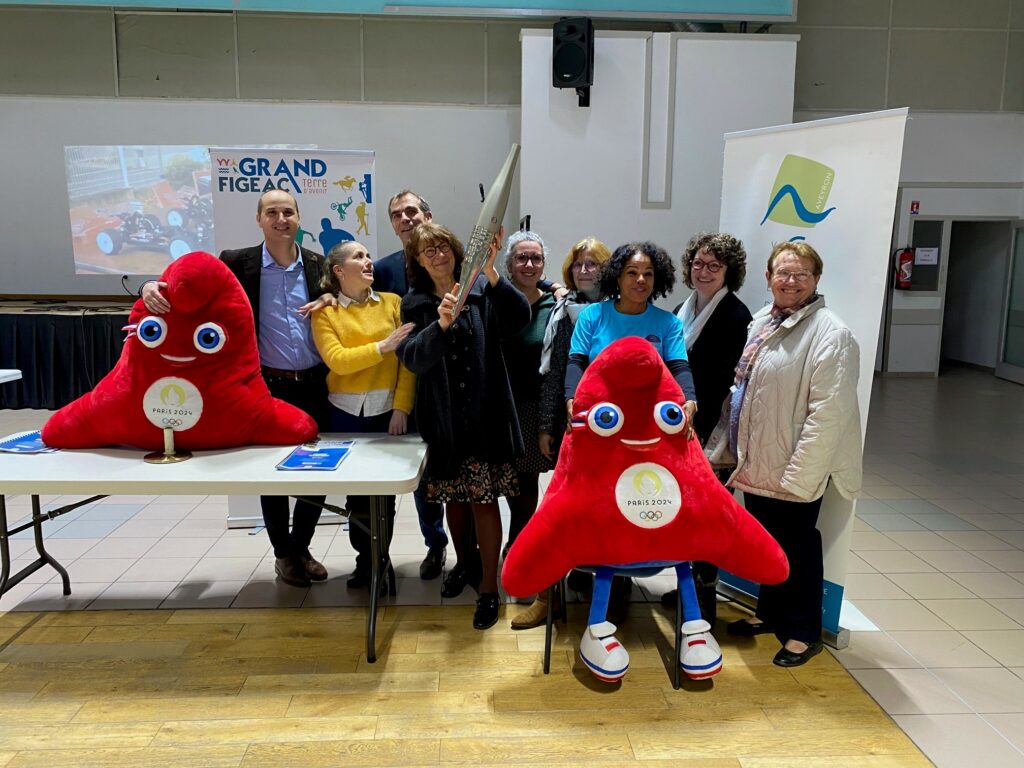 Grand Figeac : Lancement De La Quinzaine Olympique à Capdenac-Gare ...