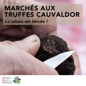 Marchés aux truffes Cauvaldor, Causse et Vallée de la Dordogne