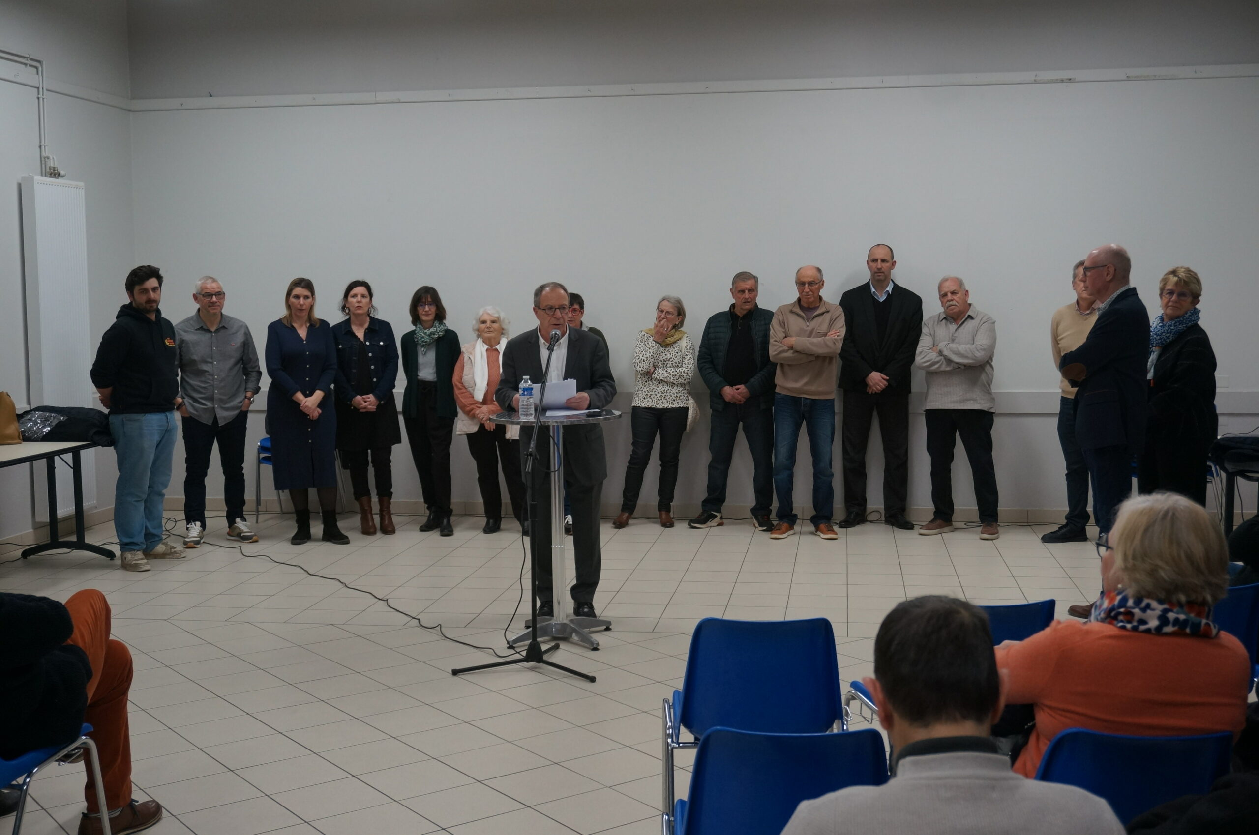 Parnac : Emotion pour les derniers voeux de Marc Gastal