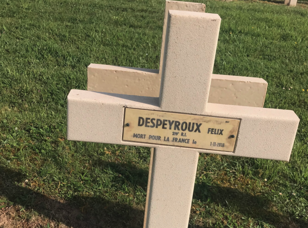 Félix Despeyroux, un Lotois mort pour la France à l’âge de 20 ans le 11 novembre 1918